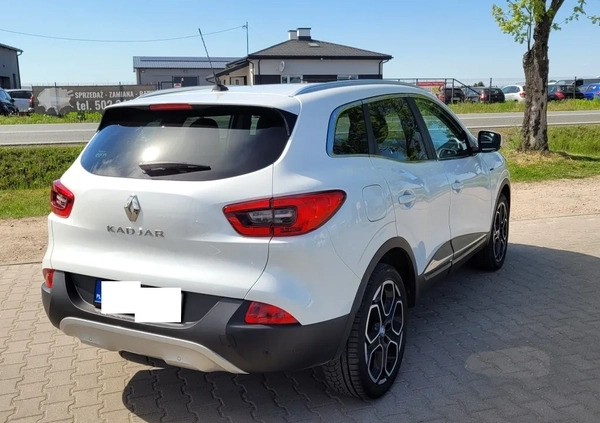 Renault Kadjar cena 64990 przebieg: 90000, rok produkcji 2018 z Kutno małe 781